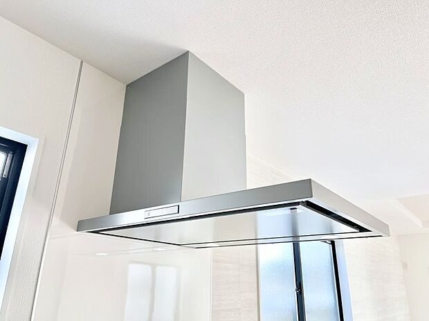 【レンジフード】基本的なお手入れはフィルターのみ！お手入れのしやすさも魅力です。