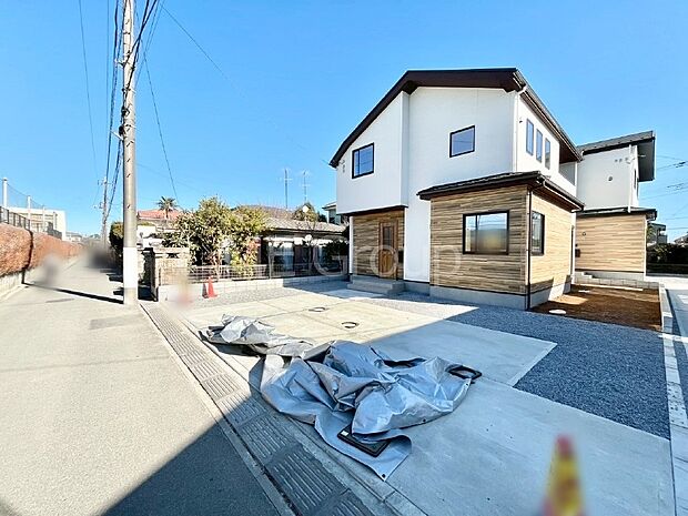 【前面道路含む現地写真】堂々完成!! ここから始まる新生活を応援いたします!