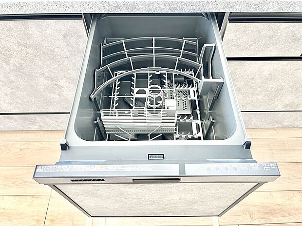 【食洗機】面倒なお片づけは食洗機にお任せ!家事の負担が減って、時間にも気持ちにもゆとりができます。