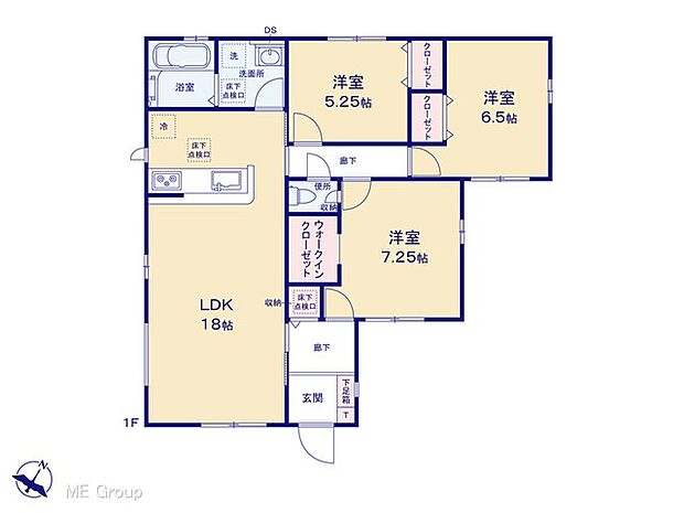 【3LDK】図面と異なる場合は現況を優先