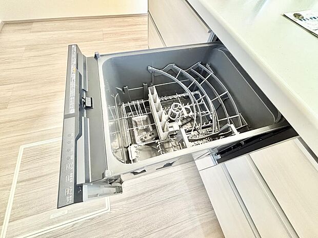 【食洗機】面倒なお片づけは食洗機にお任せ!家事の負担が減って、時間にも気持ちにもゆとりができます。