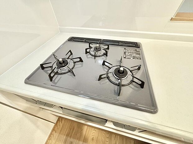 【3口コンロ】三口ガスコンロでお料理が一気にはかどりそう