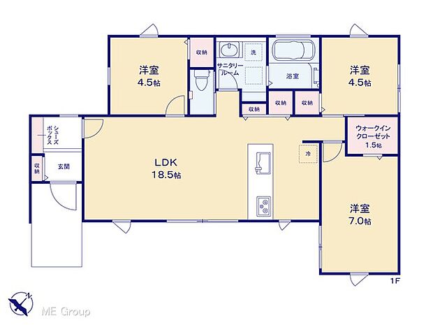 【3LDK】図面と異なる場合は現況を優先