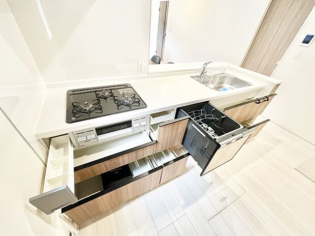 【スライド収納】使いやすさを優先したスライド式収納タイプ！