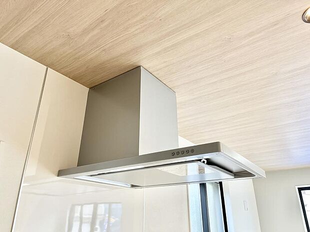 【レンジフード】基本的なお手入れはフィルターのみ！お手入れのしやすさも魅力です。