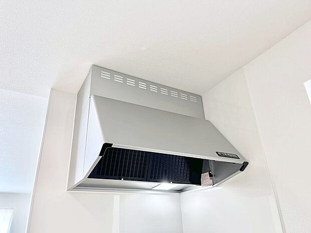 【レンジフード】基本的なお手入れはフィルターのみ！お手入れのしやすさも魅力です。