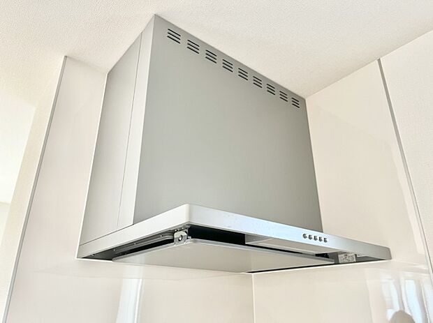 【レンジフード】基本的なお手入れはフィルターのみ！お手入れのしやすさも魅力です。