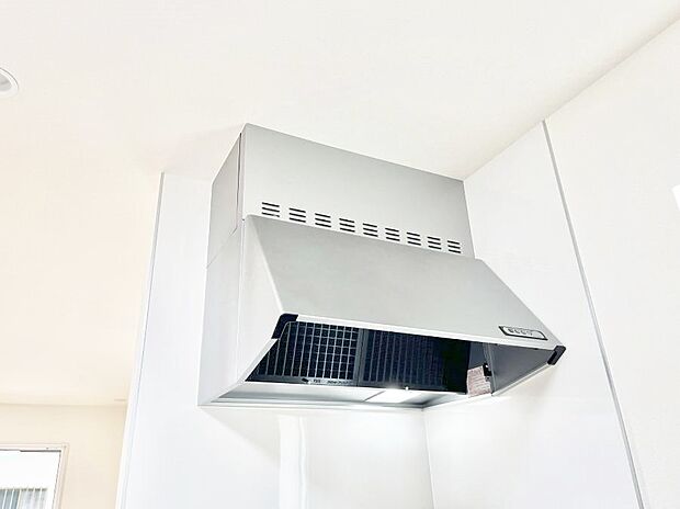 【レンジフード】基本的なお手入れはフィルターのみ！お手入れのしやすさも魅力です。