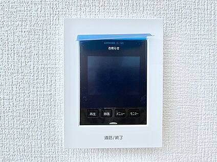 TVモニター付きインターフォン