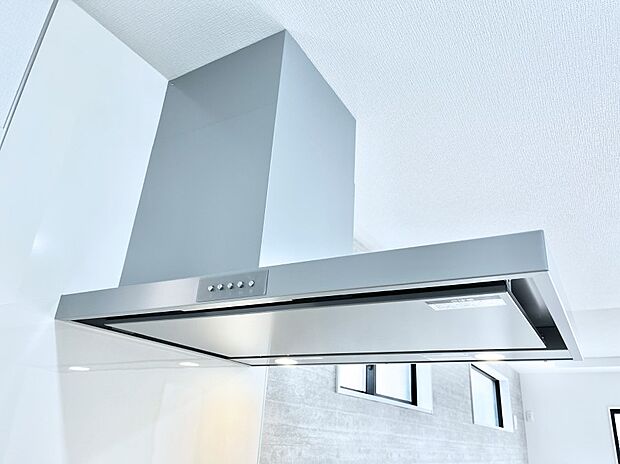 【レンジフード】基本的なお手入れはフィルターのみ！お手入れのしやすさも魅力です。