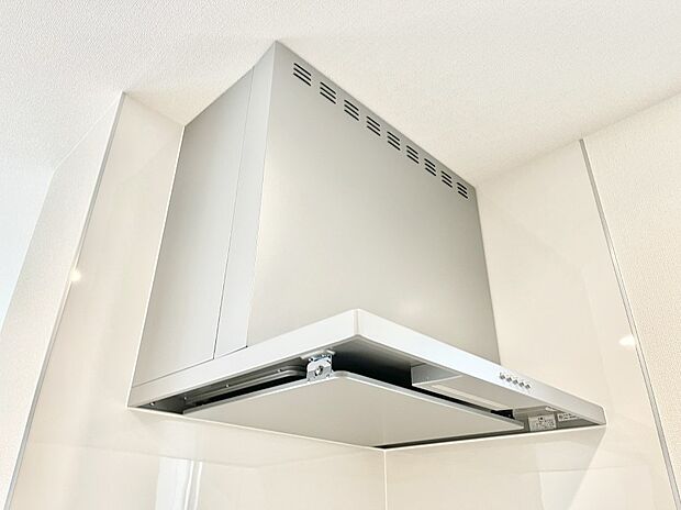 【レンジフード】基本的なお手入れはフィルターのみ！お手入れのしやすさも魅力です。