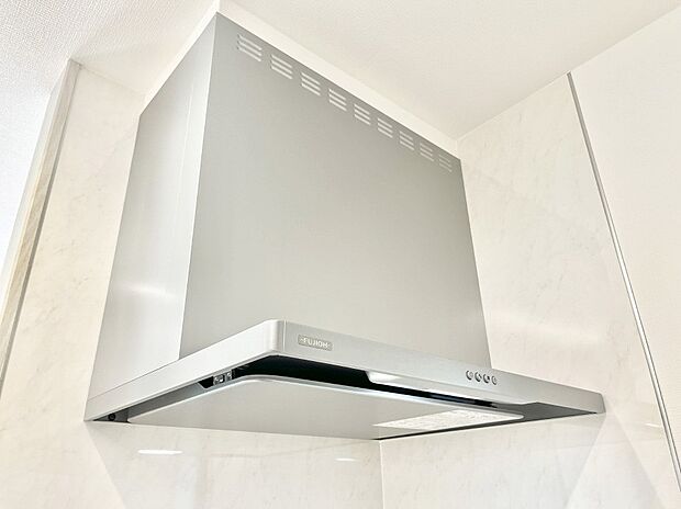 【レンジフード】基本的なお手入れはフィルターのみ！お手入れのしやすさも魅力です。