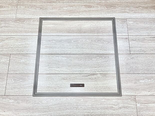 【床下収納】床下収納付き！日用品・非常用品の収納にも大活躍。