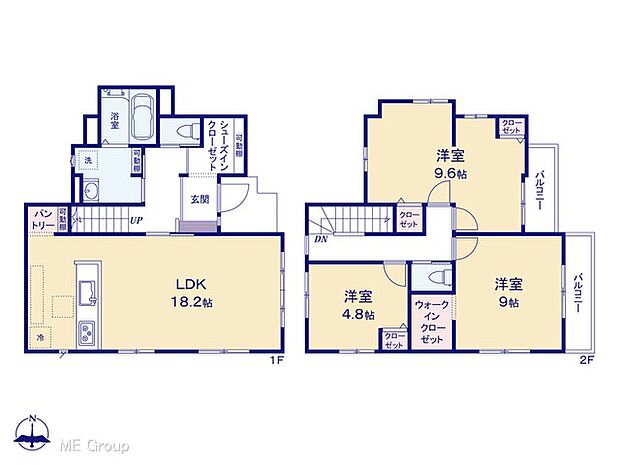 【3LDK】図面と異なる場合は現況を優先