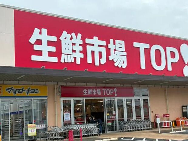 生鮮市場TOP松戸新田店(約900m・徒歩12分)