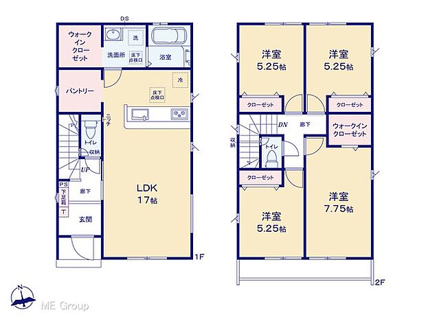 【4LDK】図面と異なる場合は現況を優先