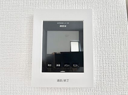 TVモニター付きインターフォン
