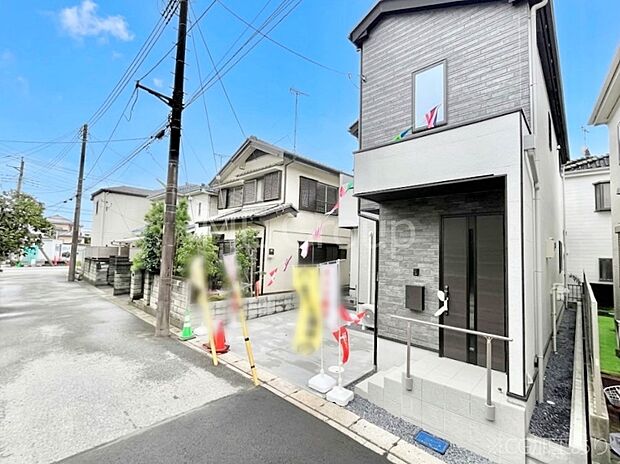 【前面道路含む現地写真】堂々完成！！ ここから始まる新生活を応援いたします！ 