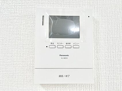 TVモニター付きインターフォン