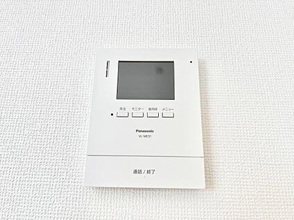 TVモニター付きインターフォン