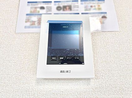TVモニター付きインターフォン