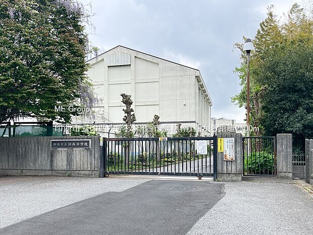 印西市立印西中学校(約2,100m・徒歩27分)