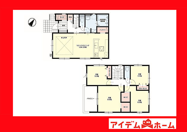●○●○2号棟間取り○●○●
　　　平日の案内も可能です♪
　お気軽にお問い合わせください！
