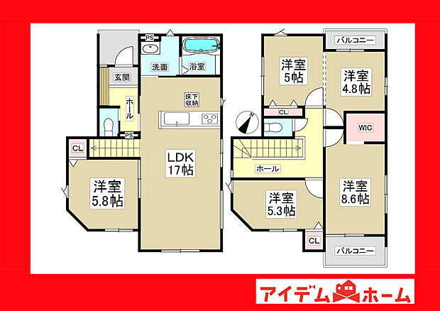 ●○●○3号棟間取り○●○●
　　　平日の案内も可能です♪
　お気軽にお問い合わせください！
