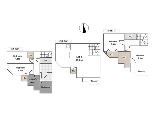 Ｂ号棟参考プラン（建物込4480万円、土地面積82.30ｍ2、建物面積93.36ｍ2）期間限定！建物フリープランに付き、お客様のご要望をお聞かせください！