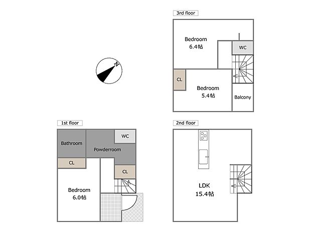 【A区画参考プラン】建物込5480万円、土地面積69.03m2、建物面積83.00m2(期間限定!建物フリープランに付き、お客様のご要望をお聞かせください!)