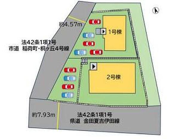 全体区画図
