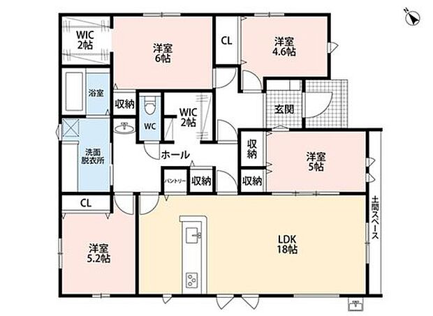 (1号棟)、価格4298万円、4LDK、土地面積300.88m2、建物面積102.06m2