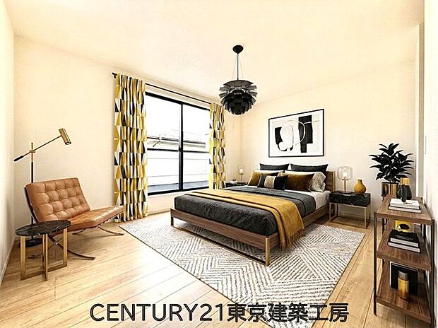 【家具はCGにてレイアウト】
◇穏やかな光が差し込む室内には、穏やかな時間が流れます。おうち時間が増える昨今、落ち着いた空間で自分の趣味を楽しむのはいかがですか。