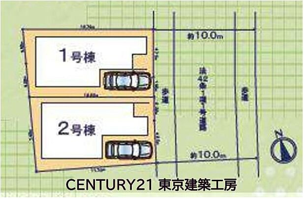【区画図】安心・快適・利便性のバランスが取れたおすすめの住環境です。


