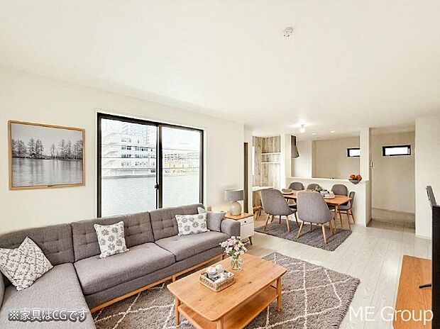 ■お気に入りの場所で、のんびりとした時間を ※家具はCGです