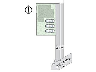 車3台並列駐車可　敷地67坪の広々とした敷地■小田原市田島■ その他