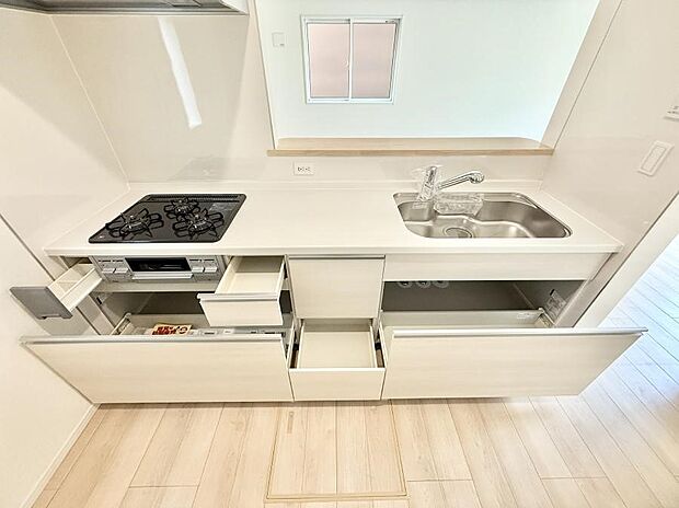 【キッチン】■料理がもっと楽しくなる、快適なキッチン空間