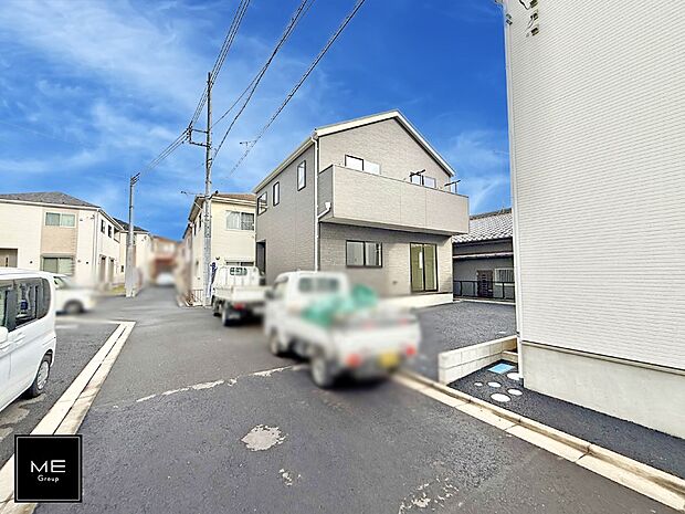 【前面道路含む現地写真】■新しい住まい、街の新しい風景