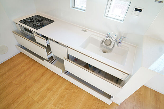 【ダイニングキッチン】■家族とつながる、コミュニケーションの場