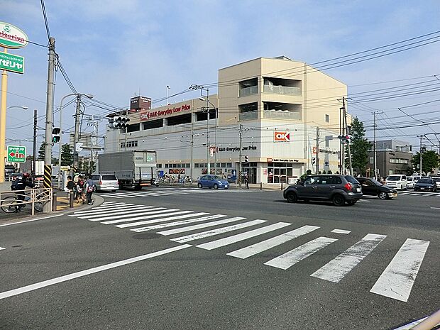 オーケー長津田店(約900m・徒歩12分)