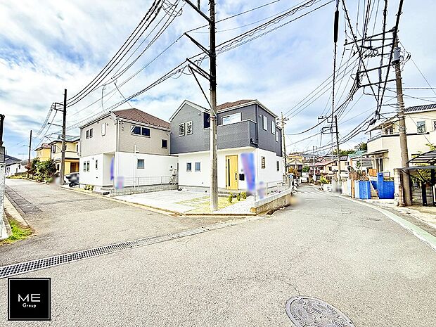 【前面道路含む現地写真】■優雅なラインが、毎日を引き立てます