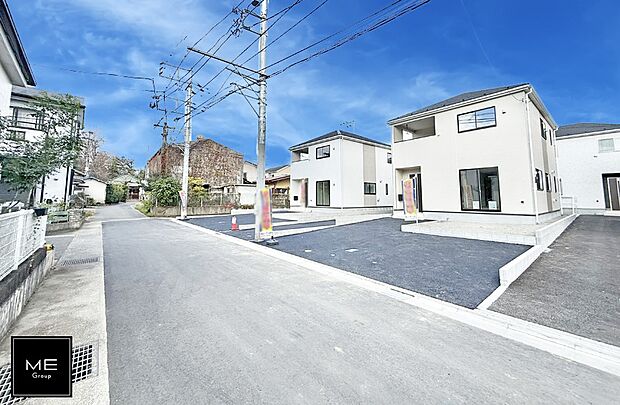 【前面道路含む現地写真】■家族とのお出かけが楽しくなる環境です