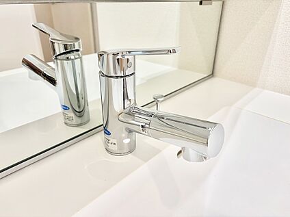 ハンドシャワー付洗面台