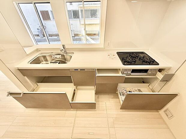 【キッチン】■料理がもっと楽しくなる、快適なキッチン空間