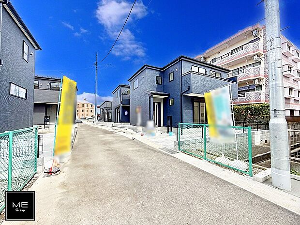 【前面道路含む現地写真】■新しい住まい、街の新しい風景