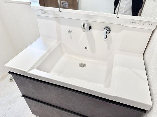 【ハンドシャワー付洗面台】■手洗いや顔を洗う時も快適に使える便利なシャワー