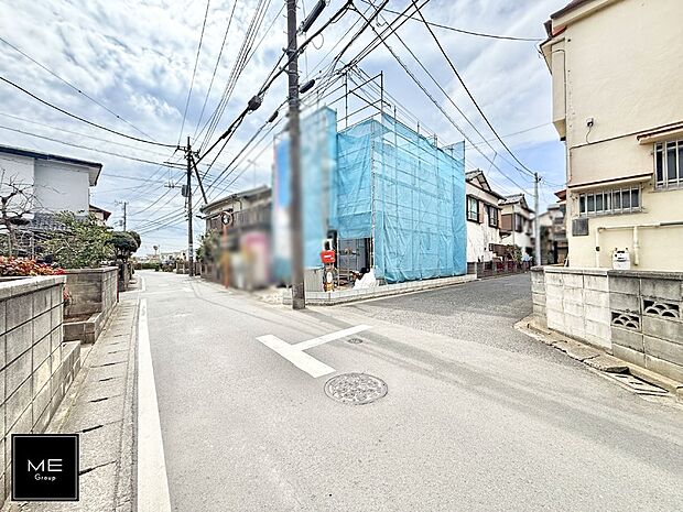 【前面道路含む現地写真】■新しい時代の息吹を感じる、心地よい環境