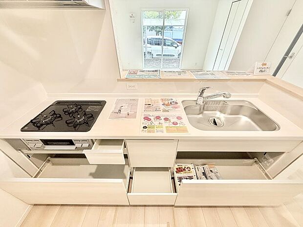 【キッチン】■料理がもっと楽しくなる、快適なキッチン空間