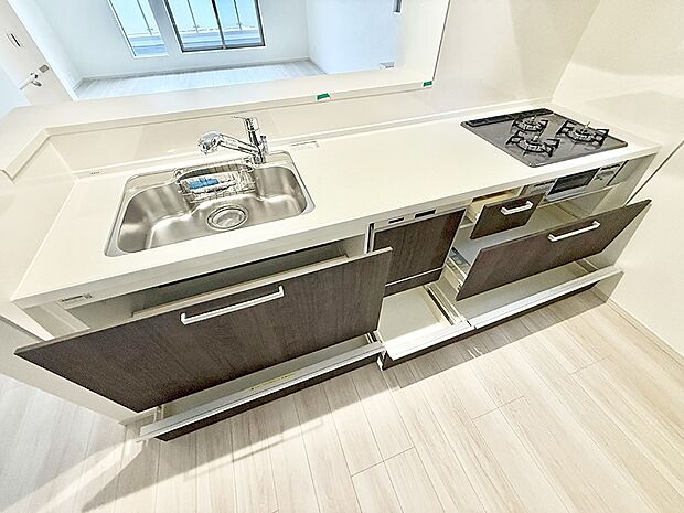 【キッチン】■料理がもっと楽しくなる、快適なキッチン空間