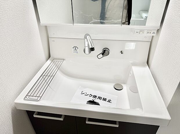 【ハンドシャワー付洗面台】■細かい部分まで洗いやすく便利なハンドシャワー付き